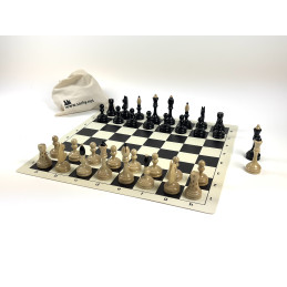 Set šachovnice a figur Česká klubovka originál